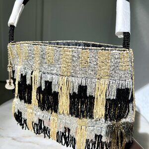 Fearless TV Taylor Swift Taylor's Version Beaded Fringe Holiday Handbag Purse